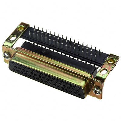 205870-1 by TE Connectivity AMP Connectors - CONNECTOR D-SUB RCPT 50POS R/A SLDR