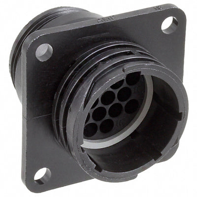 206036-7 by TE Connectivity AMP Connectors - CONNECTOR RECPT HSNG MALE 16POS PNL MT
