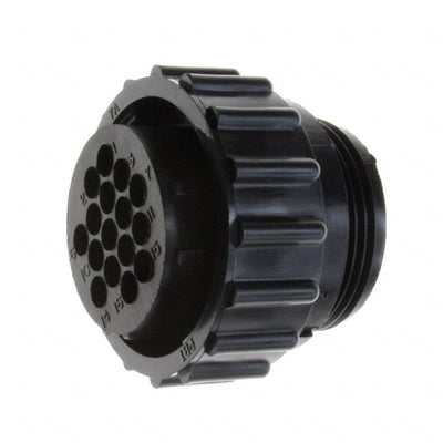 206037-4 by TE Connectivity AMP Connectors - CONNECTOR PLG HSG FMALE 16POS INLINE