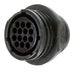 206043-3 by TE Connectivity AMP Connectors - CONNECTOR RCP HSG FMALE 14POS INLINE