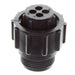 206060-1 by TE Connectivity AMP Connectors - CONNECTOR PLUG HSG FMALE 4POS INLINE