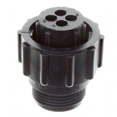 206060-2 by TE Connectivity AMP Connectors - CONNECTOR PLUG HSG FMALE 4POS INLINE