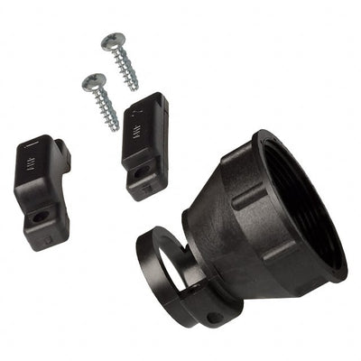206138-8 by TE Connectivity AMP Connectors - CONNECTOR CAB CLMP SZ23 BLK 1 3/8-18
