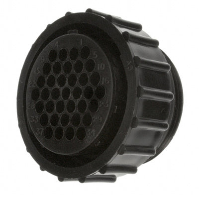 206150-1 by TE Connectivity AMP Connectors - CONNECTOR PLG HSG FMALE 37POS INLINE