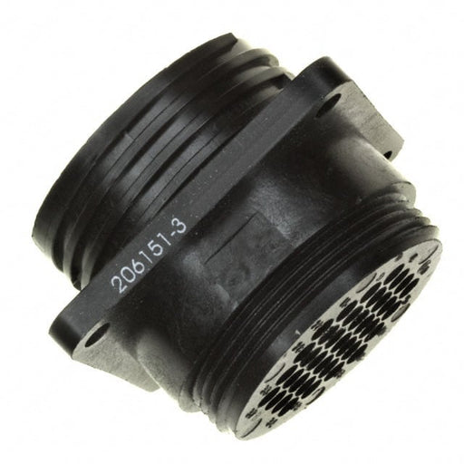 206151-3 by TE Connectivity AMP Connectors - CONNECTOR RECPT HSNG MALE 37POS PNL MT