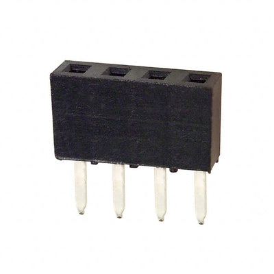 2063-04-01-P2 by NorComp Inc. - CONNECTOR RECPT 4POS 0.079 GOLD PCB