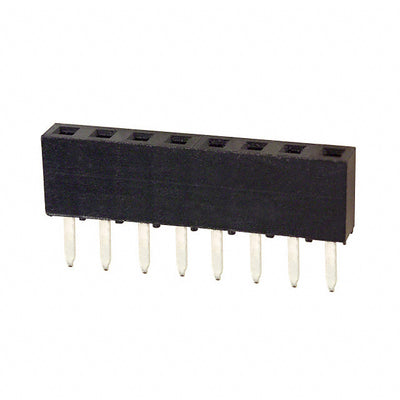 25630801RP2 by NorComp Inc. - CONNECTOR RECPT 8POS 0.079 GOLD PCB