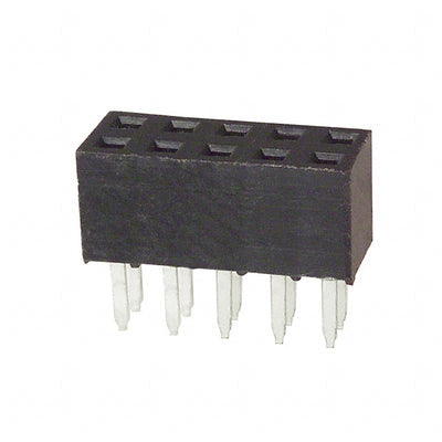2064-10-01-P2 by NorComp Inc. - CONNECTOR RECPT 10POS 0.079 GOLD PCB