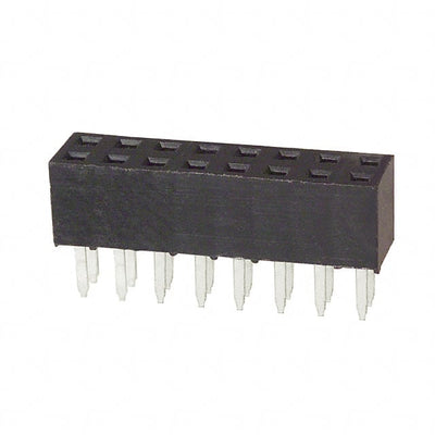 25641601RP2 by NorComp Inc. - CONNECTOR RECPT 16POS 0.079 GOLD PCB