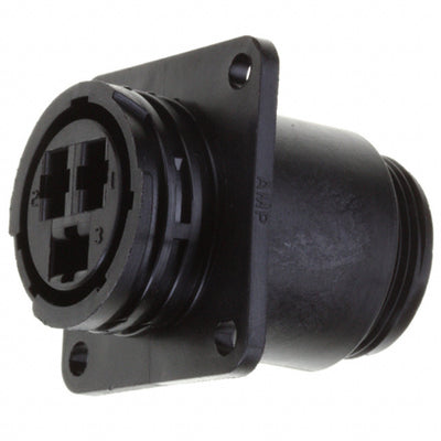 206425-1 by TE Connectivity AMP Connectors - CONNECTOR RECPT HSG FMALE 3POS PNL MT