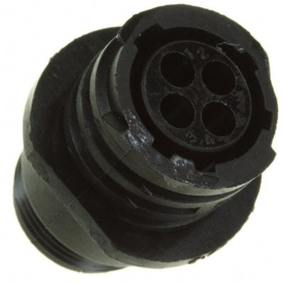 206430-4 by TE Connectivity AMP Connectors - CONNECTOR RECPT HSG FMALE 4POS INLINE
