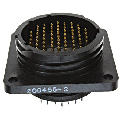 206455-2 by TE Connectivity AMP Connectors - CONNECTOR RECPT MALE 63POS GOLD SOLDER