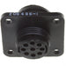 206486-1 by TE Connectivity AMP Connectors - CONNECTOR RECPT HSNG MALE 9POS PNL MNT
