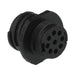206486-2 by TE Connectivity AMP Connectors - CONNECTOR RECPT HSNG MALE 9POS INLINE