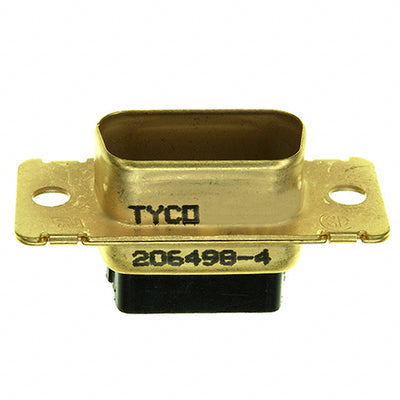 206498-4 by TE Connectivity Aerospace, Defense and Marine - CONNECTOR D-SUB HD HOUSING PLUG 15POS