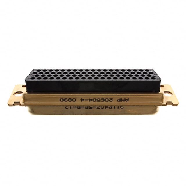 206504-2 by TE Connectivity Aerospace, Defense and Marine - CONNECTOR D-SUB HD HOUSING PLUG 78POS