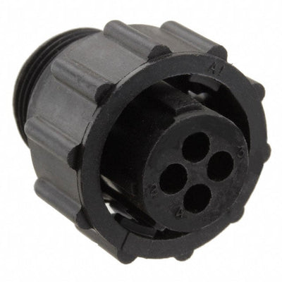 206516-1 by TE Connectivity AMP Connectors - CONNECTOR PLUG HSG FMALE 4POS INLINE