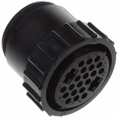 206612-1 by TE Connectivity AMP Connectors - CONNECTOR PLG HSG FMALE 22POS INLINE