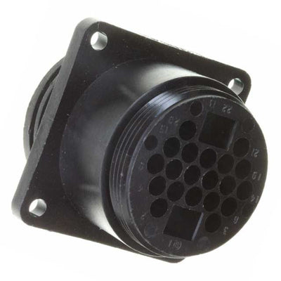 206613-1 by TE Connectivity AMP Connectors - CONNECTOR RECPT HSG MALE 22POS PNL MT