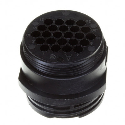 206838-2 by TE Connectivity AMP Connectors - CONNECTOR RECPT HSG MALE 24POS INLINE