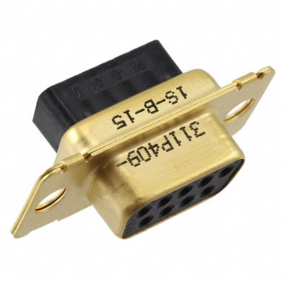 207253-1 by TE Connectivity Aerospace, Defense and Marine - CONNECTOR D-SUB RCPT 9POS CRIMP
