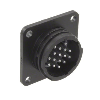 207292-1 by TE Connectivity AMP Connectors - CONNECTOR RECPT MALE 16POS TIN SOLDER