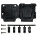 207345-2 by TE Connectivity AMP Connectors - CONNECTOR BACKSHELL 25P 90/180DEG BLK