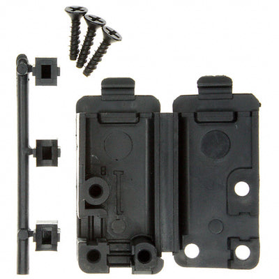 207467-1 by TE Connectivity AMP Connectors - CONNECTOR BACKSHELL 9P 90/180DEG BLK