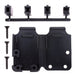 207470-1 by TE Connectivity AMP Connectors - CONNECTOR BACKSHELL 15P 90/180DEG BLK