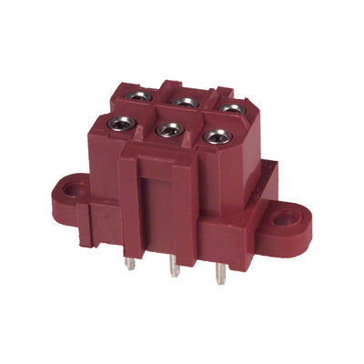 207524-7 by TE Connectivity AMP Connectors - CONNECTOR HDR 6POS 0.197 TIN PCB