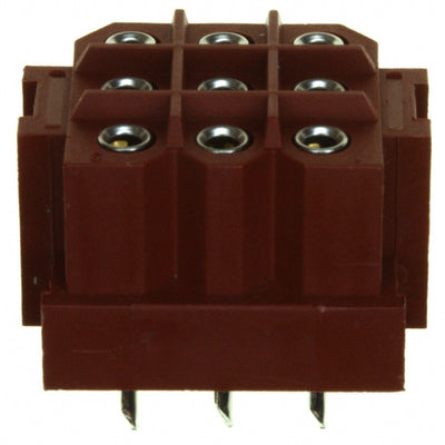 207526-4 by TE Connectivity AMP Connectors - CONNECTOR HDR 9POS 0.197 GOLD PCB