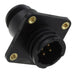 207825-1 by TE Connectivity AMP Connectors - CONNECTOR RECPT MALE 4POS GOLD SOLDER