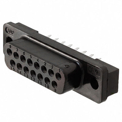 207827-4 by TE Connectivity AMP Connectors - CONNECTOR D-SUB RCPT 15POS VERT SLDR