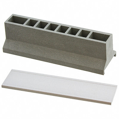 20808004 by Schroff - HANDLE 10HP VME PLASTIC GRAY