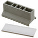 20808061 by Schroff - HANDLE 7HP VME PLASTIC GRAY