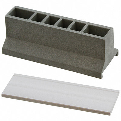 20808062 by Schroff - HANDLE 8HP VME PLASTIC GRAY