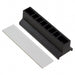 20808085 by Schroff - HANDLE 10HP VME PLASTIC BLACK