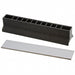 20808087 by Schroff - HANDLE 14HP VME PLASTIC BLACK