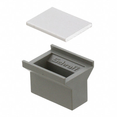 20809295 by Schroff - HANDLE 4HP VME PLASTIC GRAY
