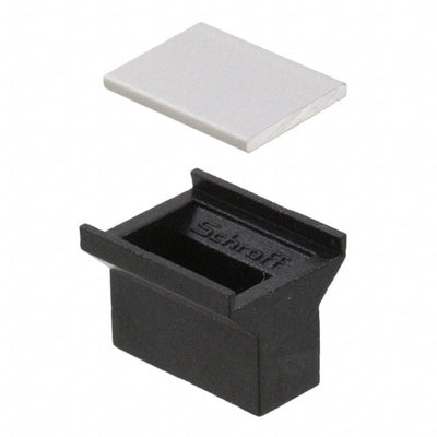 20809397 by Schroff - HANDLE 4HP VME PLASTIC BLACK