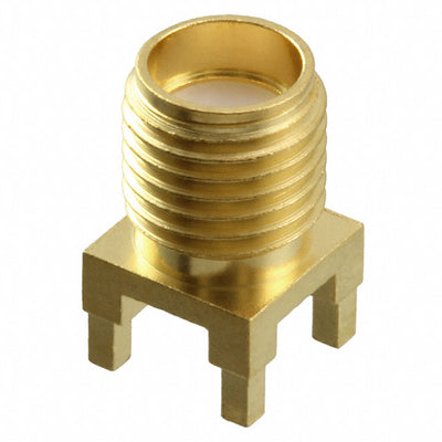 2081156-1 by TE Connectivity AMP Connectors - CONNECTOR SMA JACK STR 50 OHM PCB