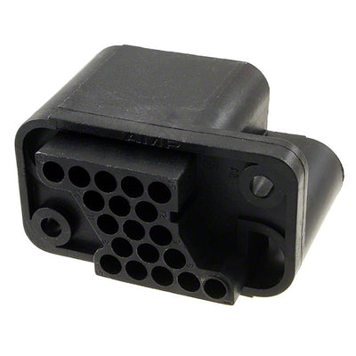 208209-1 by TE Connectivity AMP Connectors - CONNECTOR PLUG HSG DRAWER 19POS BLK
