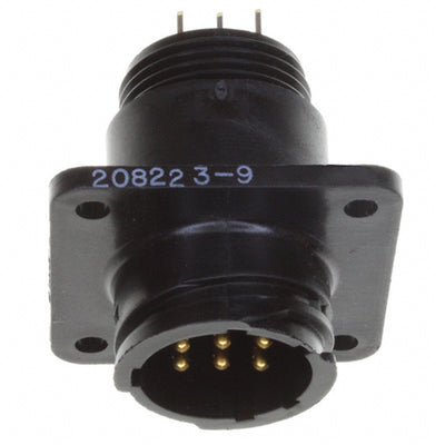 208223-9 by TE Connectivity AMP Connectors - CONNECTOR RECPT MALE 9POS GOLD SOLDER
