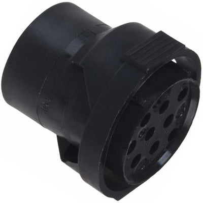 208530-1 by TE Connectivity AMP Connectors - CONNECTOR PLUG HSG FMALE 9POS INLINE