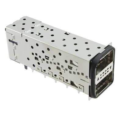 2085945-1 by TE Connectivity AMP Connectors - CONNECTOR QSFP+ RCP W/CAGE 2X1 76P RA