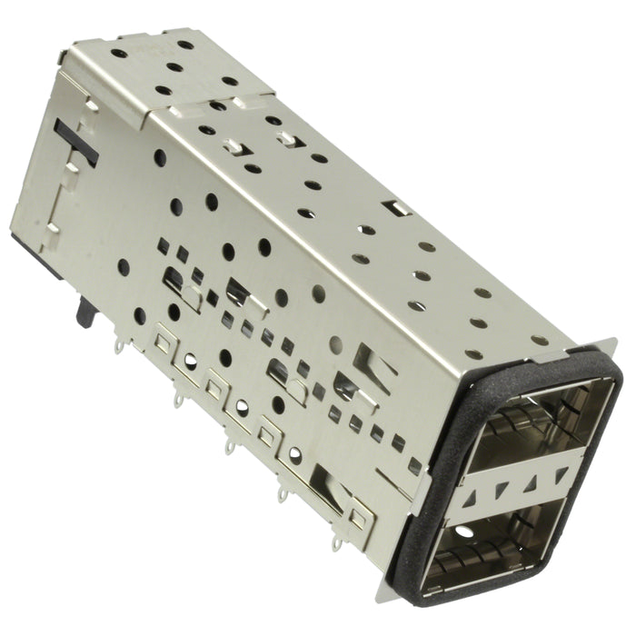2085945-3 by TE Connectivity AMP Connectors - CONNECTOR QSFP+ RCP W/CAGE 1X2 76P RA