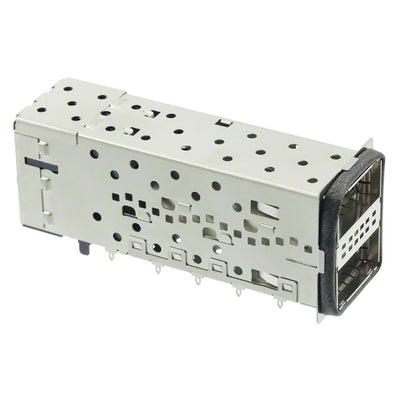 2085945-4 by TE Connectivity AMP Connectors - CONNECTOR QSFP+ RCP W/CAGE 1X2 76P RA