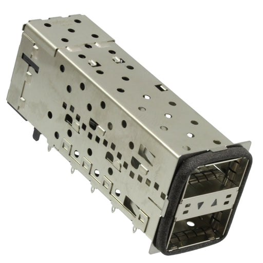 2085945-6 by TE Connectivity AMP Connectors - CONNECTOR QSFP+ RCP W/CAGE 1X2 76P RA