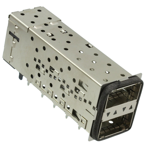 2085945-7 by TE Connectivity AMP Connectors - CONNECTOR QSFP+ RCP W/CAGE 1X2 76P RA