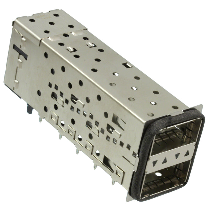 2085945-7 by TE Connectivity AMP Connectors - CONNECTOR QSFP+ RCP W/CAGE 1X2 76P RA